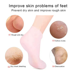 SILICONE MOISTURIZING SOCKS