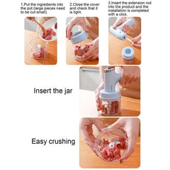 Usb 2in1 Wireless Electric Garlic Chopper